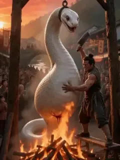 Balas budi ular putih
