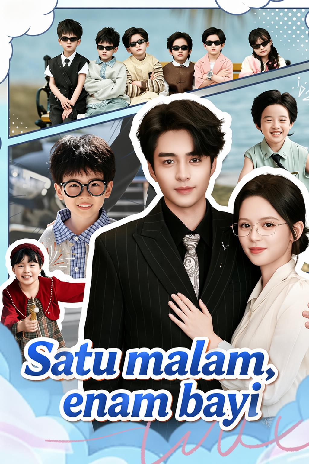 Satu malam, enam bayi
